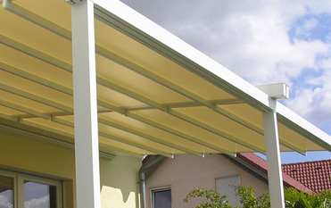 zon- en regenwering pergola