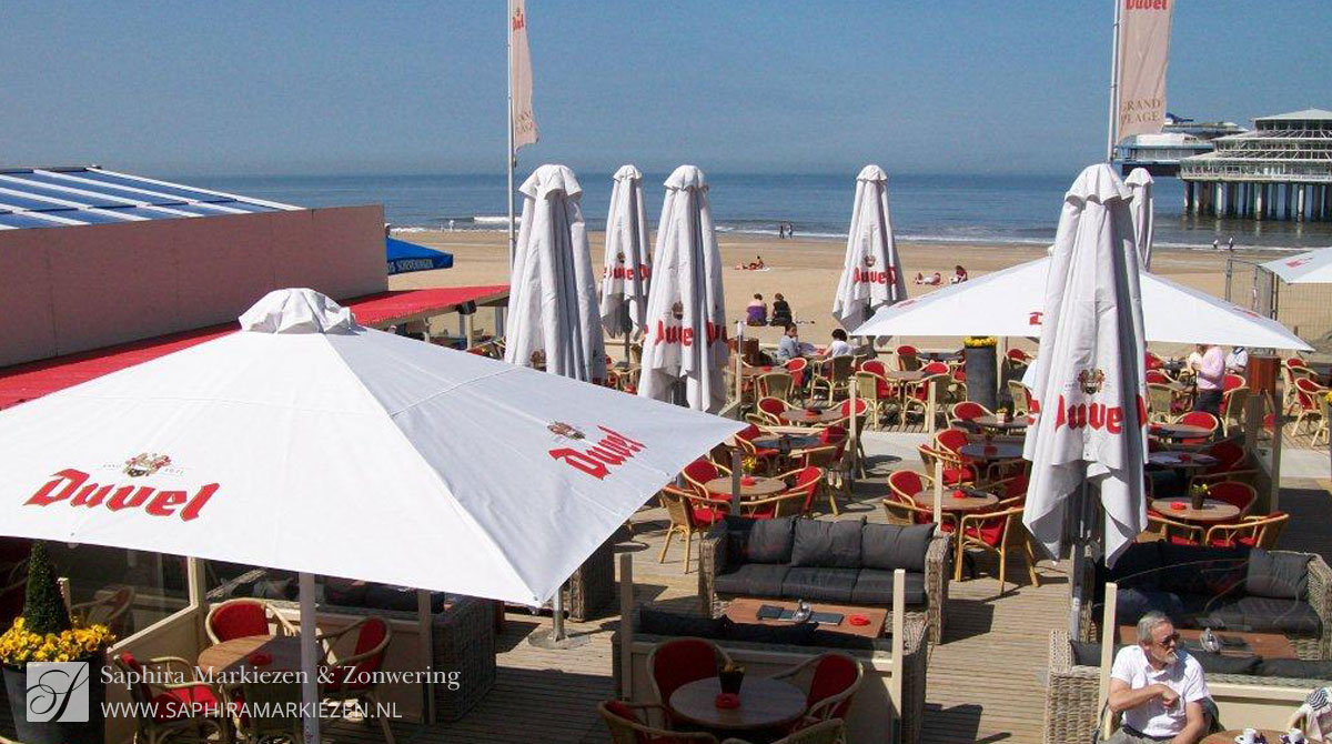 Wind- en parasols voor uw terras Saphira Markiezen