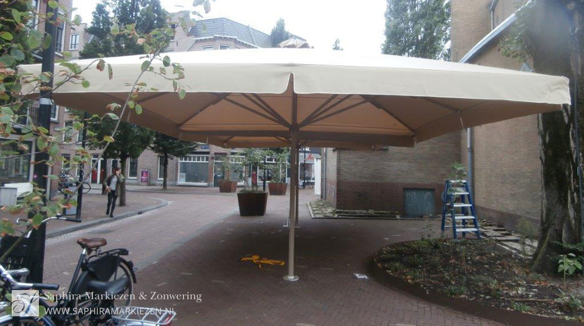 Wind- en parasols voor uw terras Saphira Markiezen